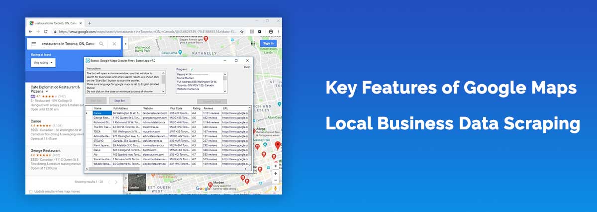 Key Features of Google Maps Local Business Data Scraping
