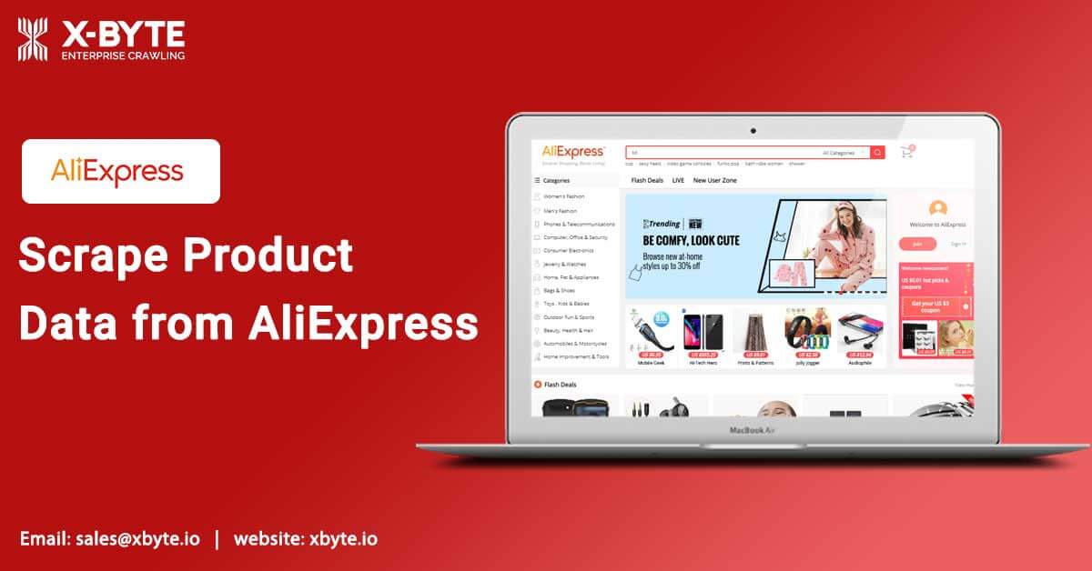 Scrape Aliexpress Product Data