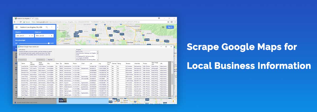 Scrape Google Maps for Local Business Information