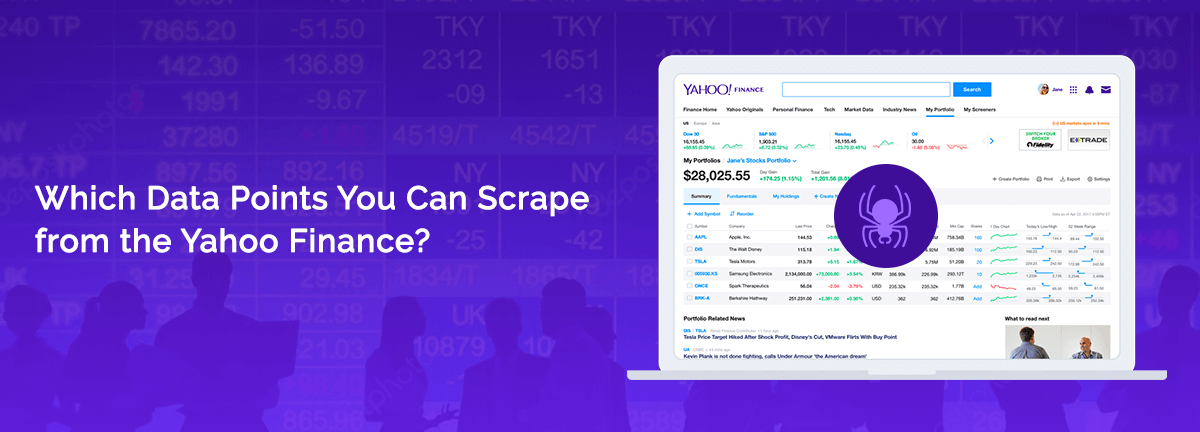 Which Data Points You Can Scrape from the Yahoo Finance