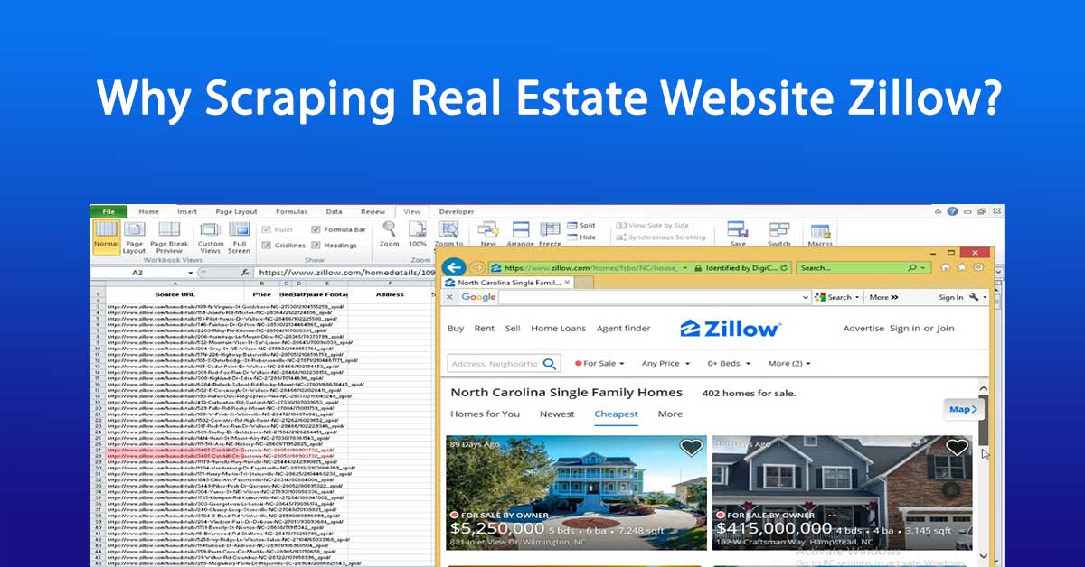 Why Scraping Real Estate Website Zillow