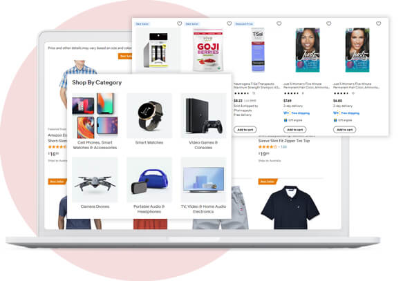 SCRAPE PRODUCT CATALOGS FROM E-COMMERCE WEBSITES