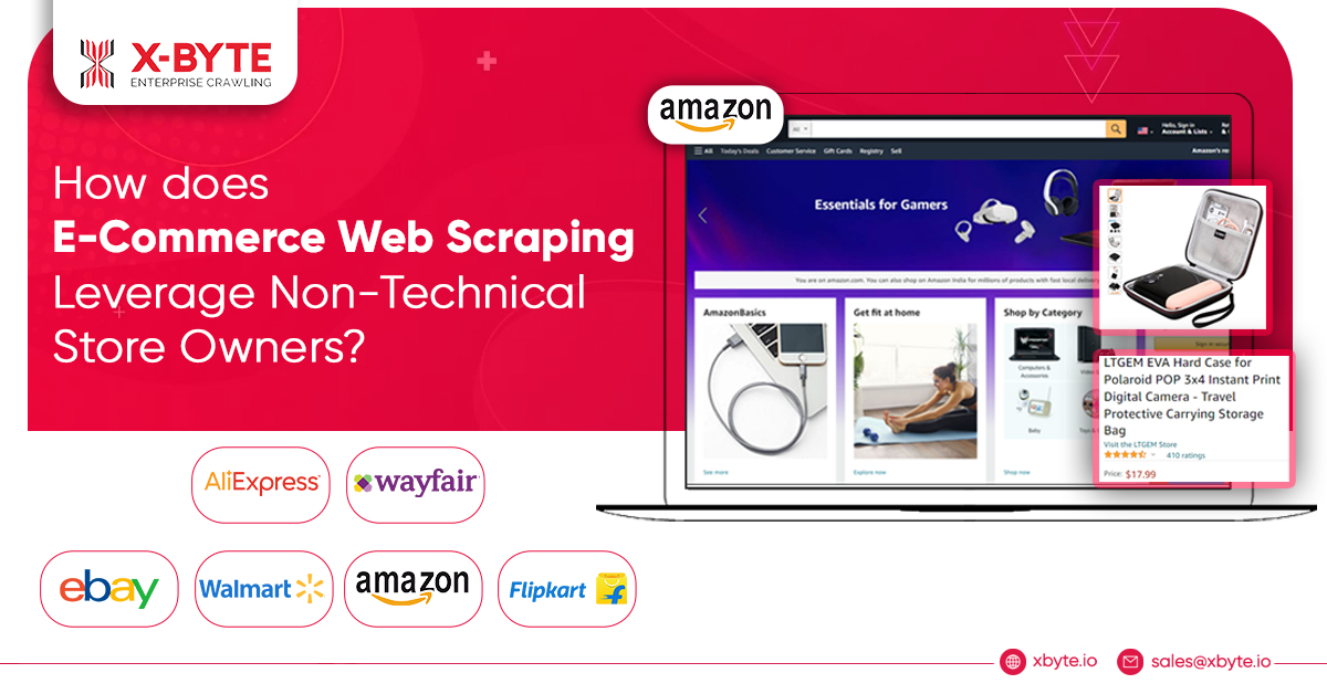 How Does E-Commerce Web Scraping Leverage Non-Technical Store Owners?