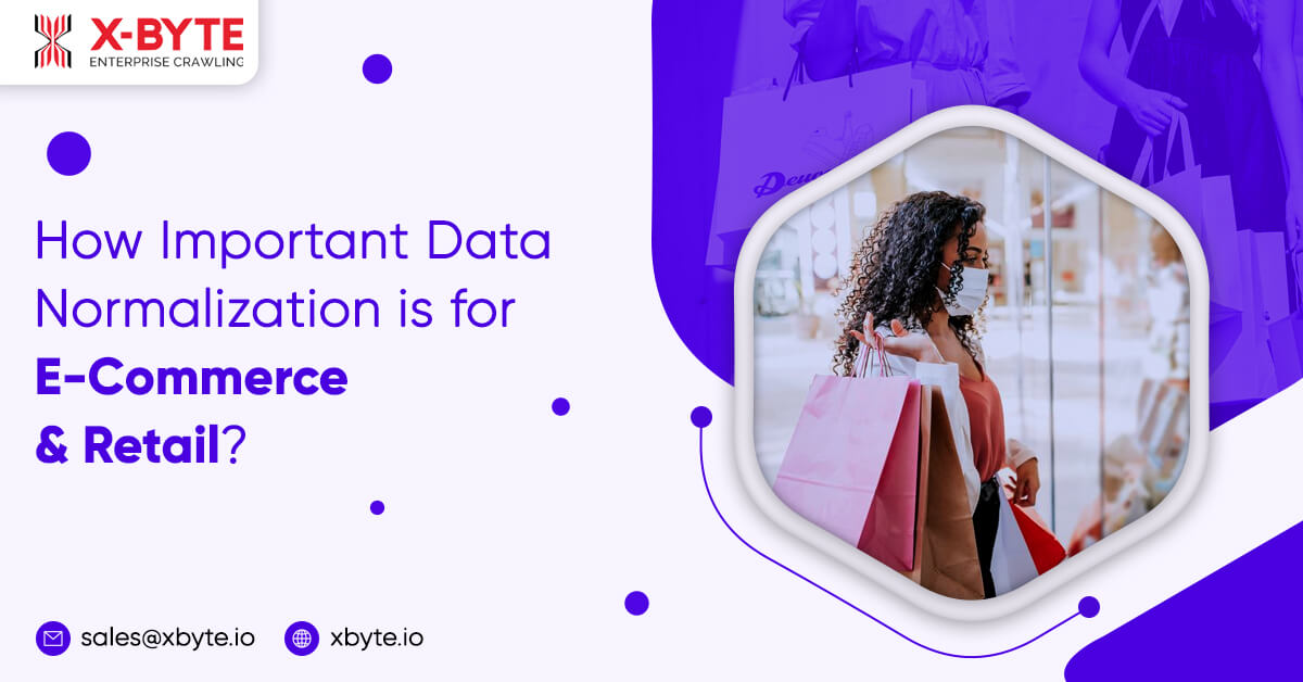 how important data normalization is for e commerce retail