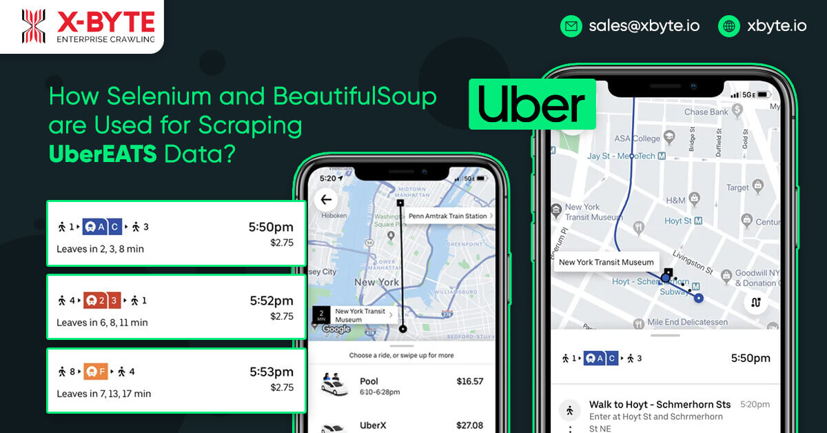 How Selenium And Beautifulsoup Are Used For Scraping Ubereats Data