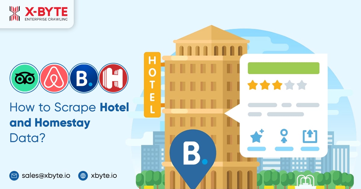 how to scrape hotel and-homestay data