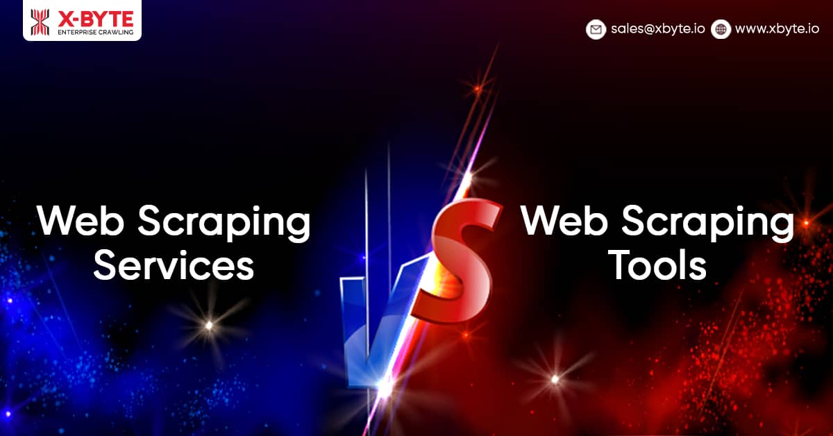 Web Scraping Services vs Web Scraping Tools