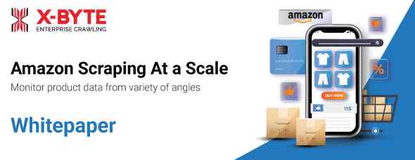 Amazon Scraping At a Scale - Scraping the Amazon data in large scale