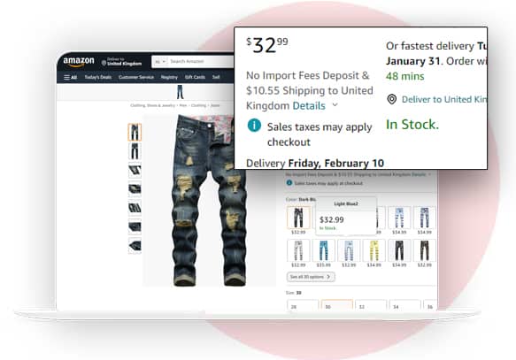 fashion STOCK AVAILABILITY