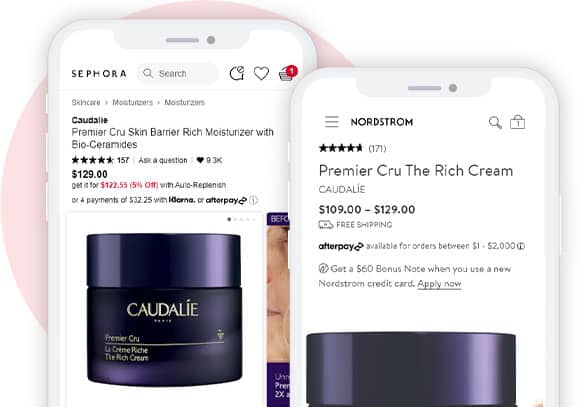 personal care PRODUCT MAPPING