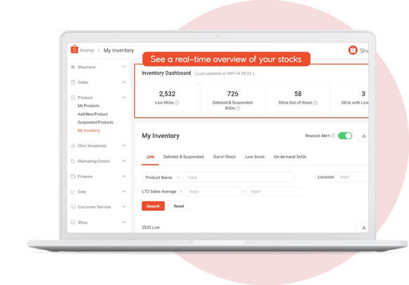 shopee inventory scraping