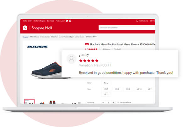 shopee reviews scraping