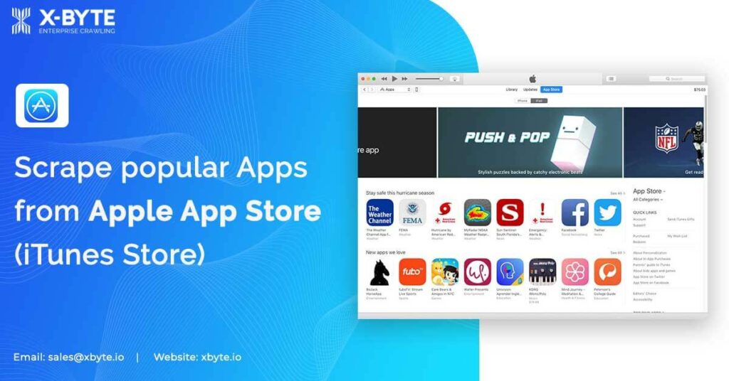 Scrape Popular Apps From Apple App Store